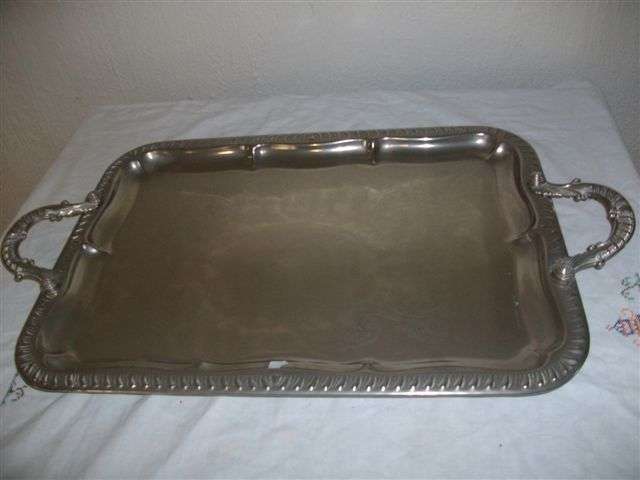 Lovely sliver plated tea tray